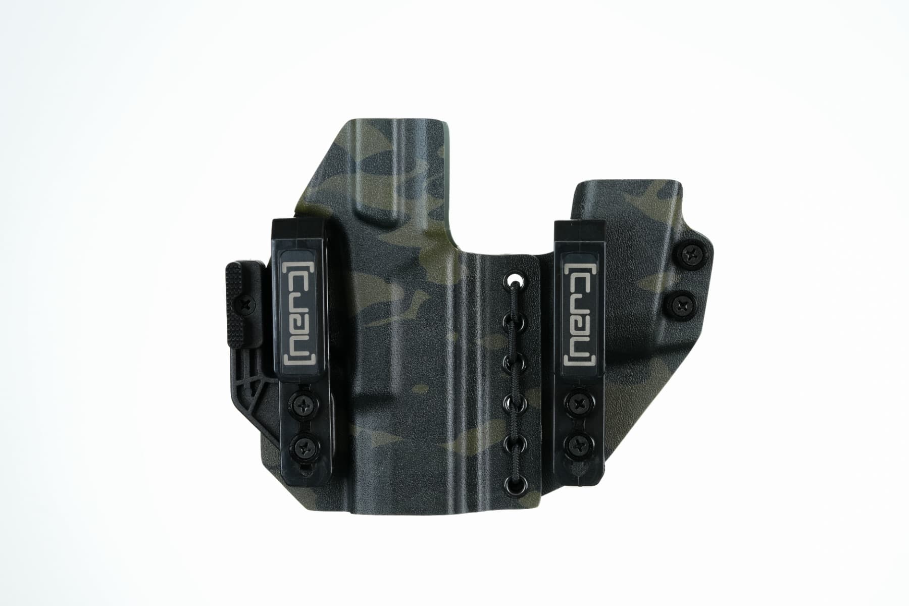 Nerd Contingency Optic Ready IWB Glock 19 Right Hand Kydex Holster, Multicam Black