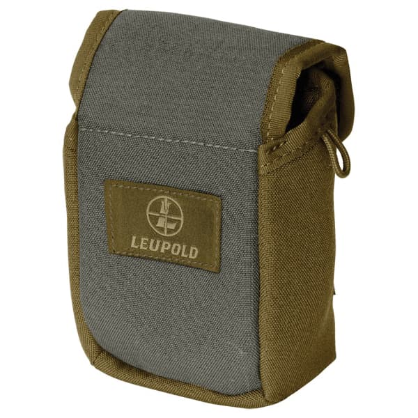 Leupold Pro Guide Binocular Harness Rangefinder Pouch Polyester 5.50", Tan/Gray