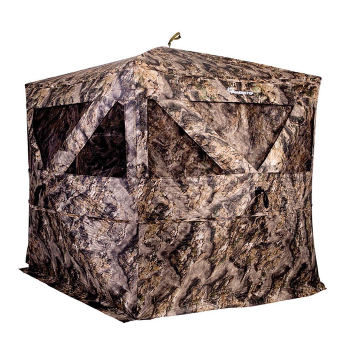 Ameristep Pro 59" x 59" x 70" Thermal Ground Blind, Mossy Oak Elements Terra Camouflage