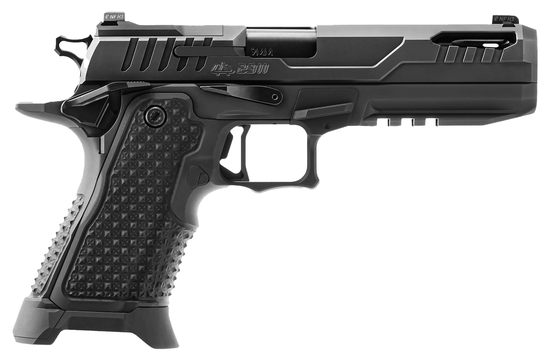 OA Defense 2311 Pro Elite 9mm 21rd 5" Black - Optic Ready - OA2311FPROELTBLKPRT21