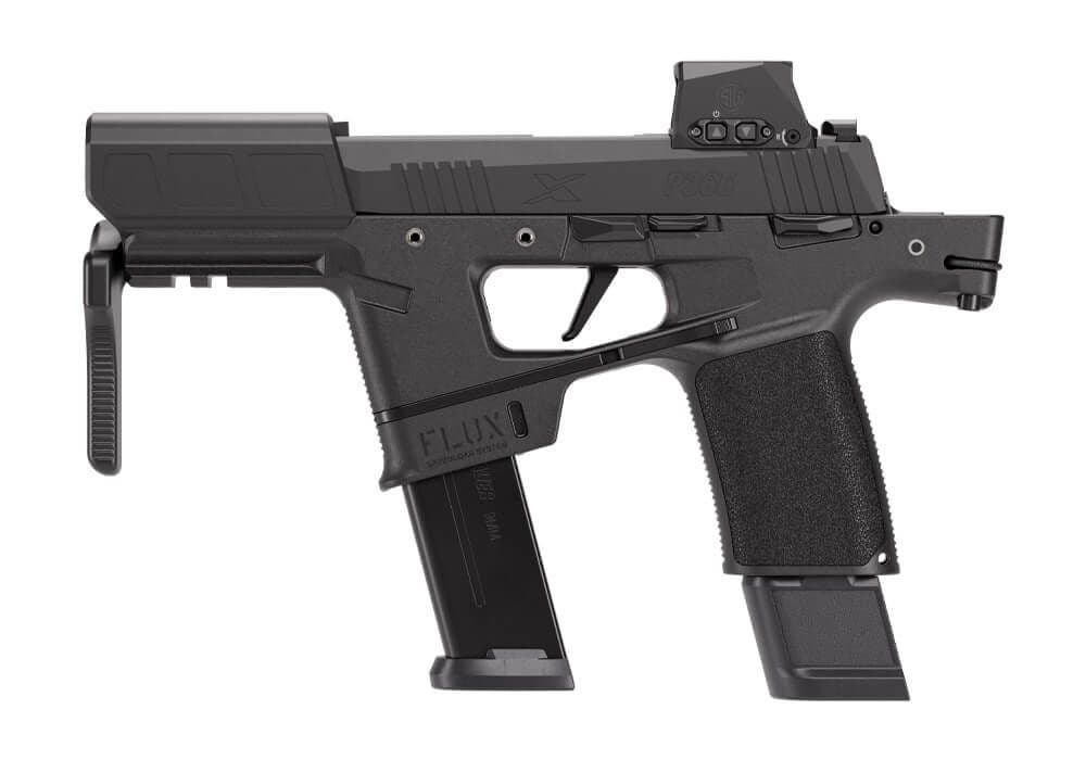 Sig Sauer P365 Flux 6" 9mm 21rd OR Pistol w/ ROMEOX Compact SIG-LOC Optic - 365FLUX-9-BXR3-RXSL