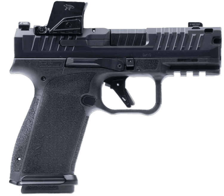 Canik MC9 Prime 3.64" 9mm 17rd Pistol w/ MeCanik MO4 Optic, Black - HG8328V-N