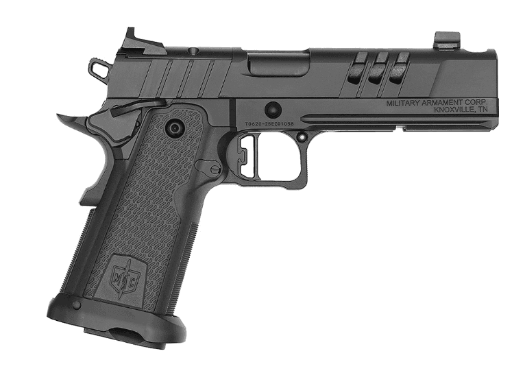 MAC 9 DS-D Comp 5" Black QPQ Ported Bull Barrel 9mm 17rd Pistol Optic Cut w/Rail & Beavertail - 12500016