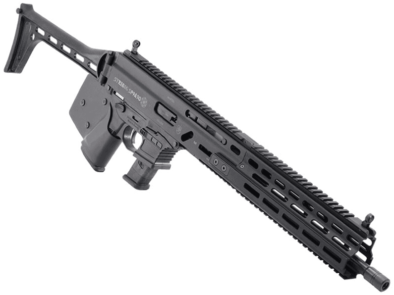 Grand Power Stribog SP9A3G 16" 9mm Rifle Base, Black CA Compliant