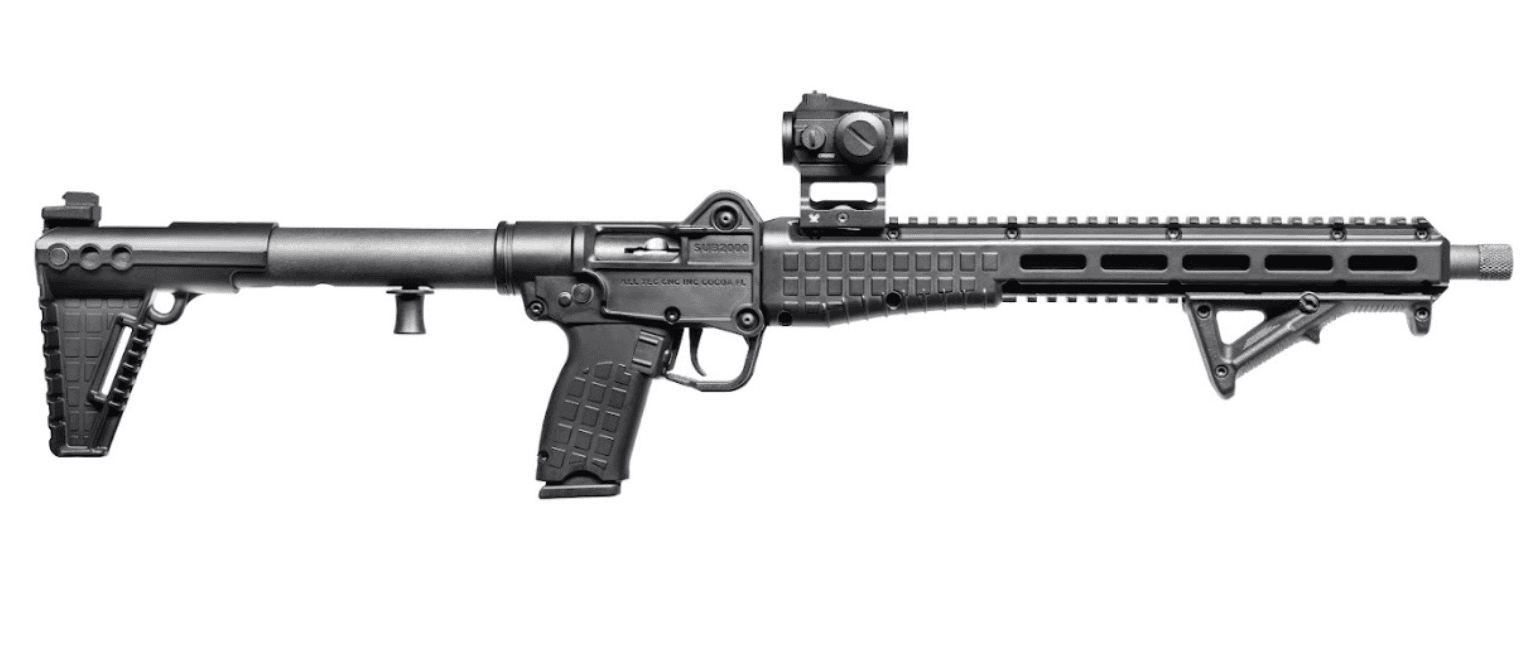 Keltec SUB-2K Defender 16.25" 10MM Rifle w/ 2 mags, Red Dot and Angled Grip