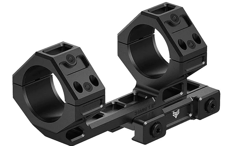 Swampfox Hostile Engagement (30mm/1.6") 45 Degree Offset Reflex Sight Mount - SHRM-30-M2