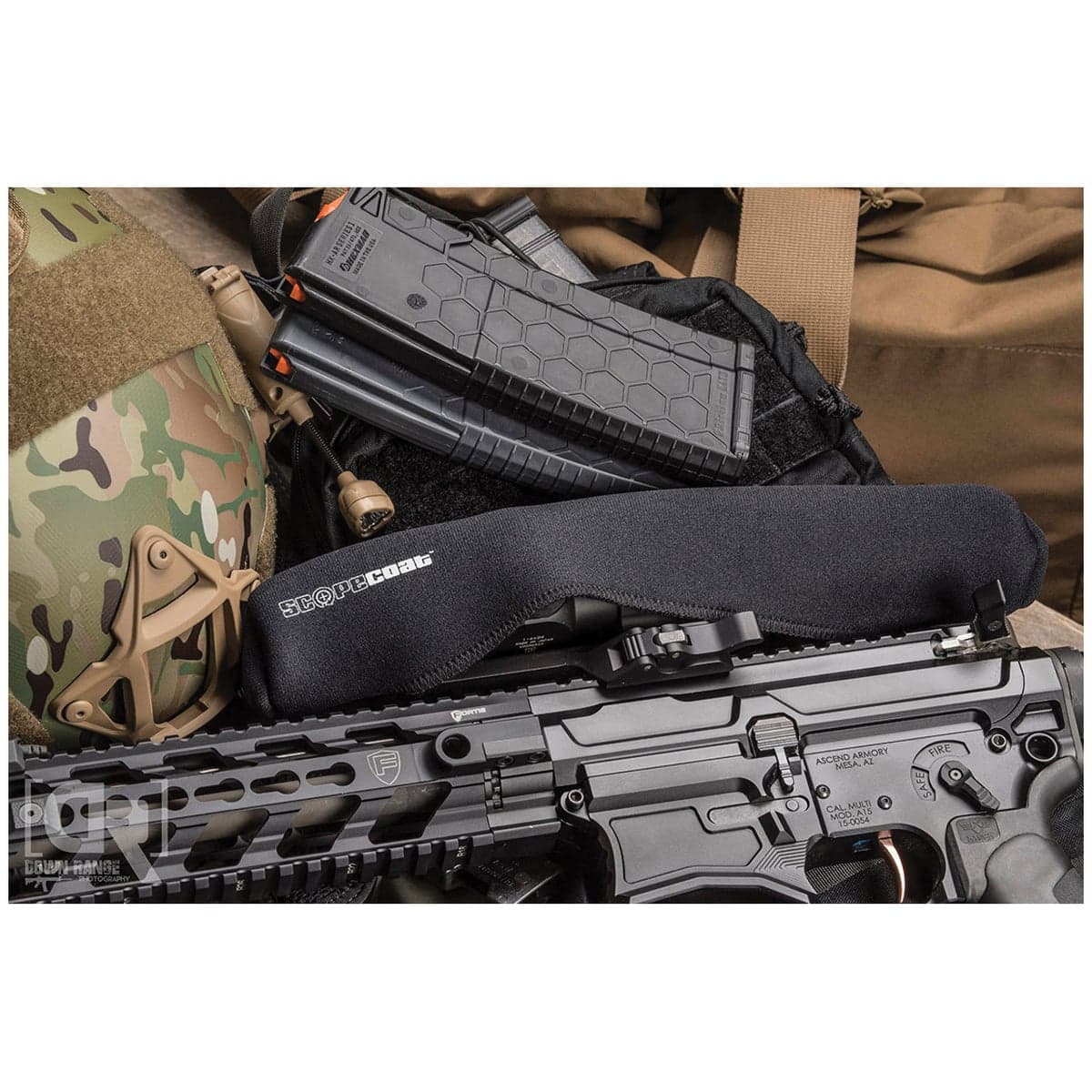 Sentry Scopecoat Mini Rifle Scope Cover 20mm Neoprene/Nylon Laminate