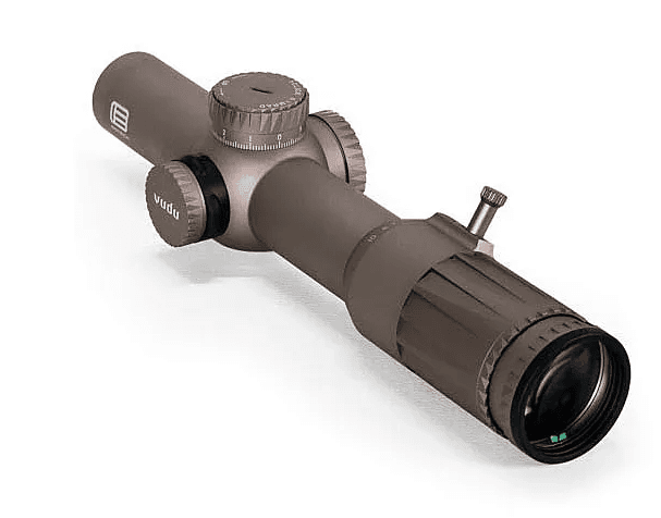 Eotech Vudu 1-10x28 FFP Riflescope - SR5 Reticle (MRAD) w/ Daylight Bright Dot, TAN/FDE