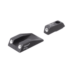 Trijicon Bright And Tough Night Sight Set 3-Dot Tritium Green with White Outline Front & Rear