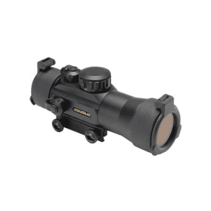 Truglo Traditional Matte Black 2x42mm 39mm Tube 2.5 MOA Red Dot Reticle