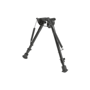 Allen Bozeman Rifle Bipod Black Aluminum w/Sling Swivel Mount