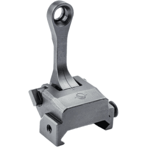 MISSION FIRST TACTICAL Extreme Duty Rear Metal Back Up Sight Black