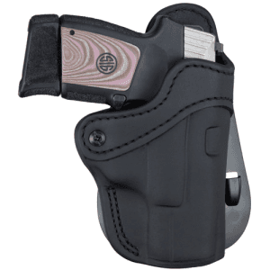 1791 GUNLEATHER Optic Ready OWB Paddle Size 2.1 Stealth Black RH