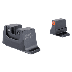 TRIJICON Suppressor/Optic Height Sight Set Orange/Black S&W