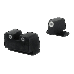 AmeriGlo XD181 Compatible Sight Set Green Tritium White Outline Springfield XD