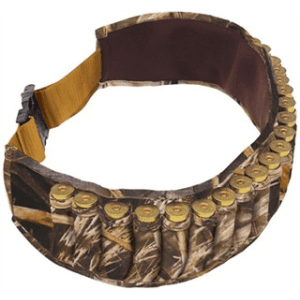 Allen 2525 Waterfowl Shotgun Shell Belt Realtree Max-4 Neoprene 25rd Shotgun Waist Mount Adjustable Belt