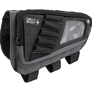 Allen 8528 Next Shot Cody Buttstock Pouch 5rd .223-300 Win Magnum Cartridge Capacity Rifle Buttstock Mount