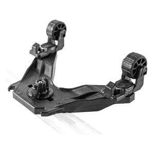 YakAttack LeaderBoard DoubleHeader Kayak Track Mount