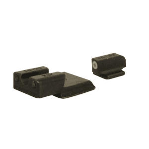TRUGLO Tritium Pro Sight Set for Ruger LC9, LC9s, LC380 Tritium Green with White Front Outline