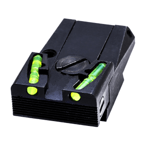HIVIZ Fiber Optic Target Rear Sight for All Glock Except 42, 43, 43X, 48, MOS Green, Red, White
