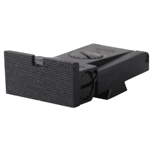 Kensight Adjustable 1911 Rear Sight LPA TRT Cut Steel Black Square Blade Fully Serrated