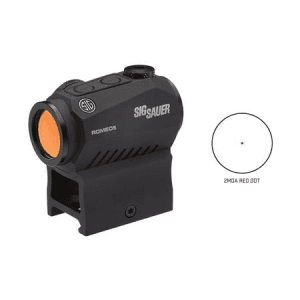 Sig Sauer Romeo5 1x20mm 2 Moa Red Dot Optic