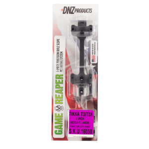 Dnz Game Reaper 1"" High Scope Mount For Tikka T3