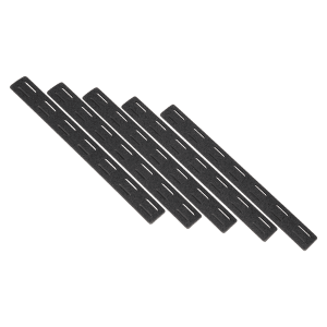 Bravo Company Manufacturing 5.5"" Keymod Rail Panel Kit - 5 Pack - Black