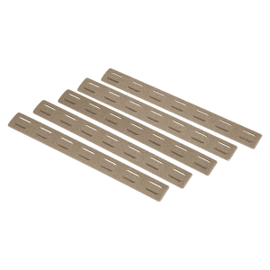 Bravo Company Manufacturing 5.5"" Keymod Rail Panel Kit - 5 Pack - Flat Dark Earth
