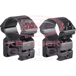 Hawke Sport Optics 1" Weaver Medium Match Mount Rings, 2 Pc.