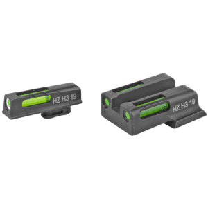 Hi-Viz Litewave H3 Sight Set Sw Ez380 Green Tritium White