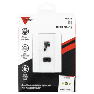 Trijicon Di Night Sight Set Sig #8 Front/#8 Rear Black