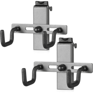 SAVIOR EQUIPMENT Picatinny Rail Hooks for Slat Wall Rack SW Gray