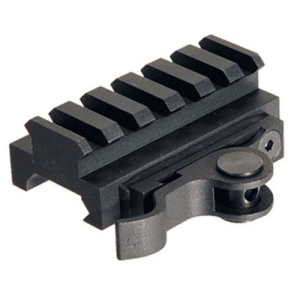 Aimshot Picatinny Quick Release Mount Black Anodized