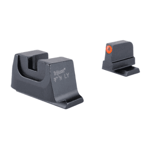 Trijicon Suppressor/Optic Height Sight Set Orange/Metal S&w