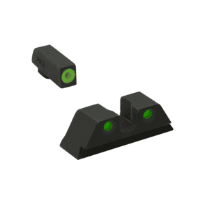 Meprolight ML41231 Hyper-Bright Green Ring Front/Green Rear Sights for Kimber DASA Revolvers