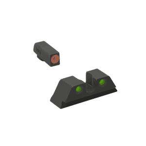 Meprolight ML46500 Hyper-Bright Orange Ring Front/Green Rear Sights for Taurus 3GC