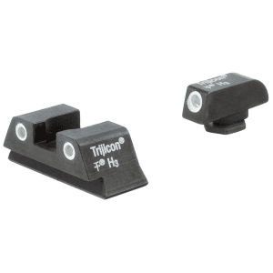 Trijicon Bright & Tough Night Sight Set For Glock 42 & 43 Pistol - Green Front & Green Rear