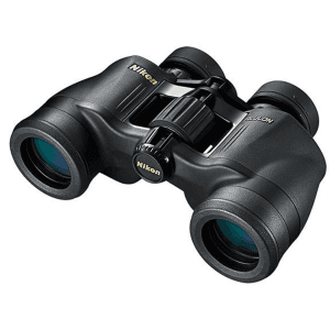 Nikon Aculon A211 Binoculars - 7x35mm Bak4 High Index Porro Style Prism Black Matte