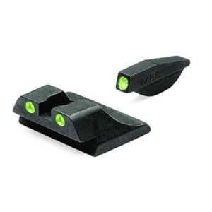 Meprolight Fixed Night Sight Ruger Sr9/Sr9c Green Front & Green Rear