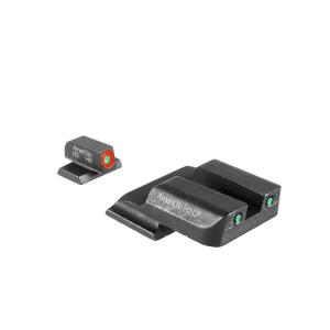 Ameriglo Trooper Tritium Handgun Sight Set For S&w M&p (Excludes .22/.380/Shield/Ez/Pro) Green Rear Green With Orange Front