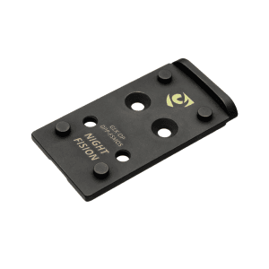 Night-Fision Night Fision Precision Optic Mounting Plate: Delta Point Pro To Glock Full Size Mos