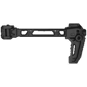 Strike Industries Fsadualstock Black 6061-T6 Aluminum 9.44" Oal 1913 Picatinny Rail Mount