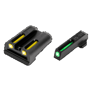 Truglo Tg131xty Tfo Green/Tritium/Fiber Optic Front Sight-Yellow/Tritium/Fiber Optic Rear Sight Springfield Armory Xd