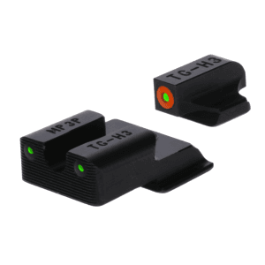 Truglo Tgtg231mp4c Tritium Pro Black | Green Tritium Orange Outline Front Sight Green Tritium Rear Sight