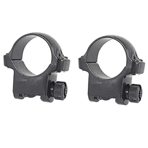 Ruger 2-Piece Steel Scope Rings 1in Medium Matte Blued For M77 Rifles