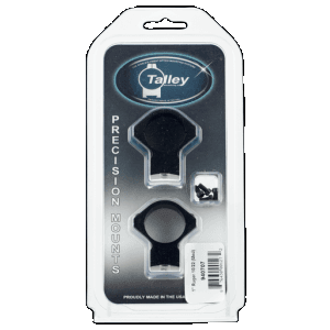 Talley Manufacturing Ruger 10/22 Scope Mount Ring Combo 1 Inch Matte Hardcoat Anodized