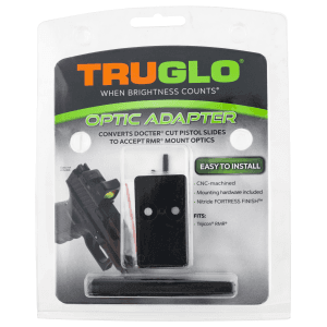 Truglo Red Dot Sight Adapter For Trijicon Rmr Aluminum Nitride Fortress