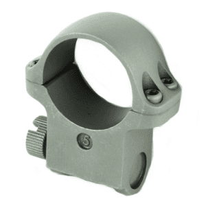 Ruger 90291 Silver 1 Inch High Scope Ring For 52 Mm Objective Diameter