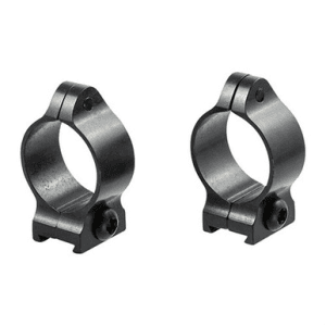 Talley Manufacturing 1 Inch Low Satin Blue Fixed Scope Rings For 1 Inch Scope Tube Low Height